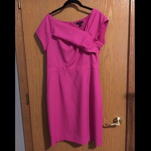 J. Crew pink wool crepe dress in 8, EUC 💖